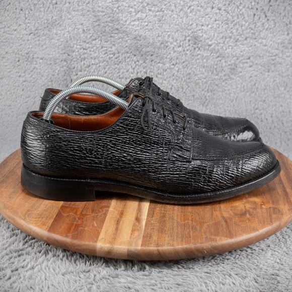 Vtg Men's Footjoy Classics Genuine Sharkskin Split Toe Oxford Size 10.5 A/C - Picture 2 of 11